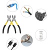 image:imageMr Pen Wire Cutter 6 Inch 5 Pack Green amp Ivory Ergonomic Rubber Handle  Spring Loaded Wire Cutters for Crafting Snips Flush Cut Pliers Diagonal Cutting PliersYellow  Springloaded