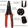 image:imageMr Pen Wire Stripper 8 inch Red Wre Stripper Tool Wire Strippers  Wire Cutter Stripper Wire Sripping Tool Wire Strippers Tool Wire Stripper Cutter Wire Stripers for Stripping WireRed