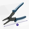 image:imageMr Pen Wire Stripper 8 inch Red Wre Stripper Tool Wire Strippers  Wire Cutter Stripper Wire Sripping Tool Wire Strippers Tool Wire Stripper Cutter Wire Stripers for Stripping WireBlue