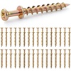 image:imageMr Pen Bear Claw Hangers 50 Pack 4in1 Hanging Screws for DRings Picture Hangers Picture Hanging Hooks Picture Hooks Screw Hooks for Hanging Picture Frame Hooks
