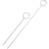 image:imageMr Pen Loop Turner Hook with Latch 2 Sizes Long amp Short  Stainless Steel Loop Turner for Fabric Tube Straps Belts Strips DIY Knitting Accessories Sewing ToolsSilver
