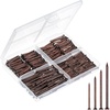 image:imageMr Pen Nail Assortment Kit 600 pcs 4 Sizes Silver Picture Hangers  Small Nails for Hanging Pictures Finishing Nails for Drywall and WoodBronze