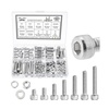 210 pcs  M5(7 Sizes 6-30mm)