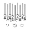 image:imageMr Pen Nuts and Bolts Set 1420x1 10 Sets Stainless Steel  Hex Head Nut and Bolt Set Flat amp Lock Washers1420x212