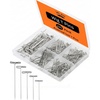 image:imageMr Pen TPins Bulk 440 Pack 5 Sizes Straight Wigs Pins  Sewing TPins for Blocking Knitting Wig Making and Crafts Sewing amp Office Wall220 Pack