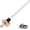 image:imageMr Pen Wheel Marking Gauge 2 Extra Blades Laser Engraved Graduations Solid Brass Face Adjustable  Marking Gauge Woodworking Wood Scribe Tool Marking Tool Woodworking Gauges Marking Guide Marking Gauges for Woodworking