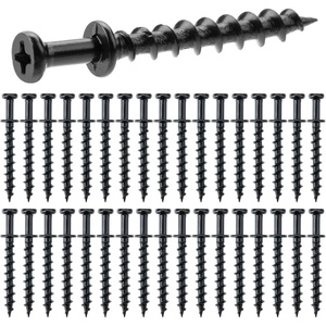 image:imageMr Pen Bear Claw Hangers 50 Pack Black  4in1 Hanging Screws for DRings Picture Hangers Picture Hanging Hooks Picture Hooks Screw Hooks for HangingBlack