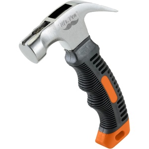 image:imageMr Pen Claw Hammer 8oz Orange Magnetic  Small Claw Nail Hammer for Women for Camping Wood Working House Repairs Claw Stubby TackOrange