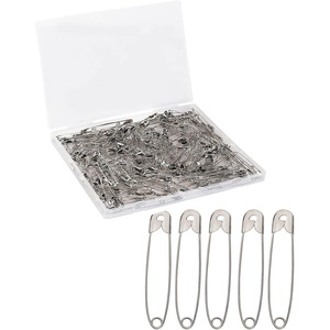 image:imageMr Pen Large Safety Pins 22 Inch 300 Pack  RustResistant Nickel Plated Steel Bulk Heavy Duty Large Safety Pins for Clothes Sewing Arts amp Craft DecorationsSilver