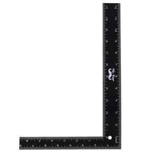 image:imageMr Pen Metal Carpenter Square 8 x 12 Inch  Imperial amp Metric L Square with 18Inch amp mm Graduations Precision Measuring Tool for Carpentry WoodworkingBlack
