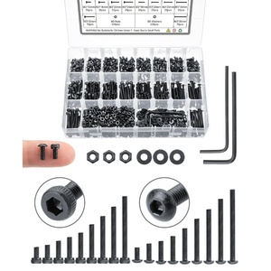 image:imageMr Pen Nuts and Bolts Assortment Kit 120 pcs Stainless Steel  M6 Screws 7 Sizes 1035mmHex Socket Head Cap Screws Assorted Nuts and Bolts Nut Bolt and Washer Assortment1590 pcs  M318 Sizes  535mm