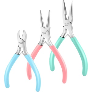 image:imageMr Pen Pliers for Jewelry Making 3 Pack Chain Nose  Round Nose Pliers Set and Wire Cutter for Beading Wire Wrapping Jump Rings Jewelry Repair Crafting DIYPastel 2