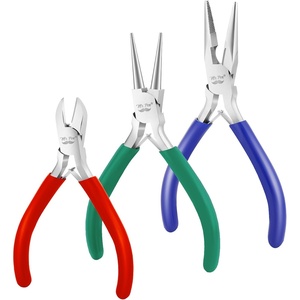 image:imageMr Pen Pliers for Jewelry Making 3 Pack Chain Nose  Round Nose Pliers Set and Wire Cutter for Beading Wire Wrapping Jump Rings Jewelry Repair Crafting DIYBlue  Green  Red