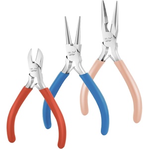 image:imageMr Pen Pliers for Jewelry Making 3 Pack Chain Nose  Round Nose Pliers Set and Wire Cutter for Beading Wire Wrapping Jump Rings Jewelry Repair Crafting DIYMulticolor 1