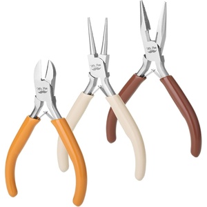 image:imageMr Pen Pliers for Jewelry Making 3 Pack Chain Nose  Round Nose Pliers Set and Wire Cutter for Beading Wire Wrapping Jump Rings Jewelry Repair Crafting DIYAutumn