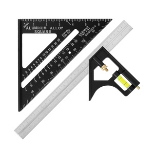 image:imageMr Pen Rafter Square and Combination Square Tool Set Black 7 Square  12 Aluminum Carpenter Square Framing Square Square Tool Woodworking Square Combo Square 7 Inch