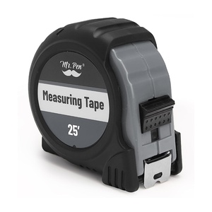 image:imageMr Pen Retractable Tape Measure 25 ft Purple Easy Read  Steel Retractable Measuring Tape with Fractions Ideal for Construction amp DIY ProjectsGray