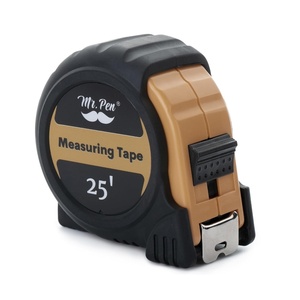 image:imageMr Pen Retractable Tape Measure 25 ft Purple Easy Read  Steel Retractable Measuring Tape with Fractions Ideal for Construction amp DIY ProjectsLight Brown