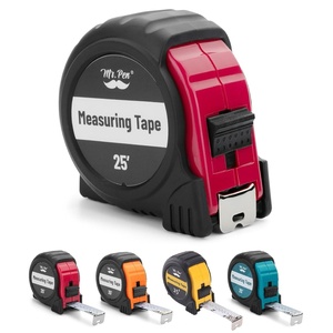 image:imageMr Pen Retractable Tape Measure 25 ft Purple Easy Read  Steel Retractable Measuring Tape with Fractions Ideal for Construction amp DIY ProjectsRedBlack
