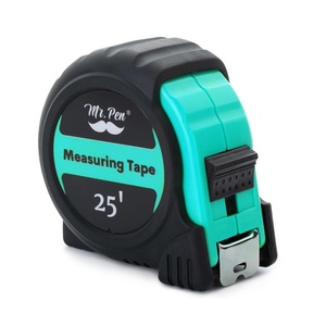 image:imageMr Pen Retractable Tape Measure 25 ft Purple Easy Read  Steel Retractable Measuring Tape with Fractions Ideal for Construction amp DIY ProjectsTurquoise Blue
