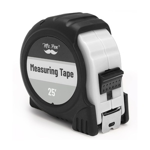 image:imageMr Pen Retractable Tape Measure 25 ft Purple Easy Read  Steel Retractable Measuring Tape with Fractions Ideal for Construction amp DIY ProjectsWhite
