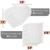 image:imageMr Pen Blank Puzzle 10 Pack  48Piece Rectangle amp 75Piece Heart Shaped All White Puzzle Blank Puzzles to Draw on for Kids Activities Arts amp DIY CraftsWhite Rectangle  Heart