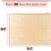 image:imageMr Pen Blank Wooden Puzzle 24 Pieces 118 x 88  Wooden Blank Puzzles to Draw on100 pcs  142 x 106
