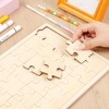 image:imageMr Pen Blank Wooden Puzzle 24 Pieces 118 x 88  Wooden Blank Puzzles to Draw on100 pcs  142 x 106