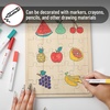 image:imageMr Pen Blank Wooden Puzzle 24 Pieces 118 x 88  Wooden Blank Puzzles to Draw on24 pcs  118 x 88