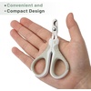 image:imageMr Pen Cat Nail Clipper Stainless Steel  Professional Sharp Cat Claw Trimmer for Small and Medium Cats Pet Nail Clipper with Sturdy Non Slip HandleBeige