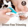 image:imageMr Pen Cat Nail Clipper Stainless Steel  Professional Sharp Cat Claw Trimmer for Small and Medium Cats Pet Nail Clipper with Sturdy Non Slip HandleBlue