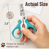 image:imageMr Pen Cat Nail Clipper Stainless Steel  Professional Sharp Cat Claw Trimmer for Small and Medium Cats Pet Nail Clipper with Sturdy Non Slip HandleBlue