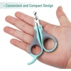 image:imageMr Pen Cat Nail Clipper Stainless Steel  Professional Sharp Cat Claw Trimmer for Small and Medium Cats Pet Nail Clipper with Sturdy Non Slip HandleBlue  Gray