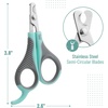image:imageMr Pen Cat Nail Clipper Stainless Steel  Professional Sharp Cat Claw Trimmer for Small and Medium Cats Pet Nail Clipper with Sturdy Non Slip HandleBlue  Gray