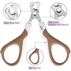 image:imageMr Pen Cat Nail Clipper Stainless Steel  Professional Sharp Cat Claw Trimmer for Small and Medium Cats Pet Nail Clipper with Sturdy Non Slip HandleBrown