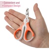 image:imageMr Pen Cat Nail Clipper Stainless Steel  Professional Sharp Cat Claw Trimmer for Small and Medium Cats Pet Nail Clipper with Sturdy Non Slip HandleCoral