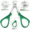 image:imageMr Pen Cat Nail Clipper Stainless Steel  Professional Sharp Cat Claw Trimmer for Small and Medium Cats Pet Nail Clipper with Sturdy Non Slip HandleGreen  White