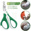 image:imageMr Pen Cat Nail Clipper Stainless Steel  Professional Sharp Cat Claw Trimmer for Small and Medium Cats Pet Nail Clipper with Sturdy Non Slip HandleGreen  White