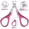 image:imageMr Pen Cat Nail Clipper Stainless Steel  Professional Sharp Cat Claw Trimmer for Small and Medium Cats Pet Nail Clipper with Sturdy Non Slip HandleGreyFandango Violet