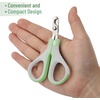 image:imageMr Pen Cat Nail Clipper Stainless Steel  Professional Sharp Cat Claw Trimmer for Small and Medium Cats Pet Nail Clipper with Sturdy Non Slip HandleGreyTea Green