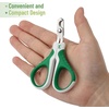image:imageMr Pen Cat Nail Clipper Stainless Steel  Professional Sharp Cat Claw Trimmer for Small and Medium Cats Pet Nail Clipper with Sturdy Non Slip HandleGreen  White