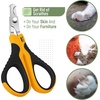 image:imageMr Pen Cat Nail Clipper Stainless Steel  Professional Sharp Cat Claw Trimmer for Small and Medium Cats Pet Nail Clipper with Sturdy Non Slip HandleOrangeBlack