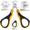 image:imageMr Pen Cat Nail Clipper Stainless Steel  Professional Sharp Cat Claw Trimmer for Small and Medium Cats Pet Nail Clipper with Sturdy Non Slip HandleOrangeBlack