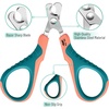 image:imageMr Pen Cat Nail Clipper Stainless Steel  Professional Sharp Cat Claw Trimmer for Small and Medium Cats Pet Nail Clipper with Sturdy Non Slip HandlePeachTeal