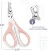 image:imageMr Pen Cat Nail Clipper Stainless Steel  Professional Sharp Cat Claw Trimmer for Small and Medium Cats Pet Nail Clipper with Sturdy Non Slip HandlePink