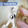 image:imageMr Pen Cat Nail Clipper Stainless Steel  Professional Sharp Cat Claw Trimmer for Small and Medium Cats Pet Nail Clipper with Sturdy Non Slip HandleSky Blue  Dark Gray