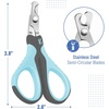 image:imageMr Pen Cat Nail Clipper Stainless Steel  Professional Sharp Cat Claw Trimmer for Small and Medium Cats Pet Nail Clipper with Sturdy Non Slip HandleSky Blue  Dark Gray