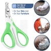 image:imageMr Pen Cat Nail Clipper Stainless Steel  Professional Sharp Cat Claw Trimmer for Small and Medium Cats Pet Nail Clipper with Sturdy Non Slip HandleSpring Green  White
