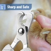 image:imageMr Pen Cat Nail Clipper Stainless Steel  Professional Sharp Cat Claw Trimmer for Small and Medium Cats Pet Nail Clipper with Sturdy Non Slip HandleSpring Green  White