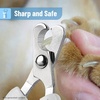 image:imageMr Pen Cat Nail Clipper Stainless Steel  Professional Sharp Cat Claw Trimmer for Small and Medium Cats Pet Nail Clipper with Sturdy Non Slip HandleWhite  Gray